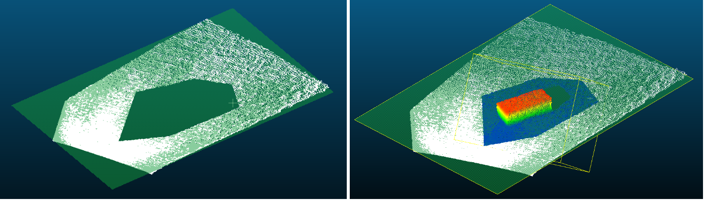 Plane surface and distance